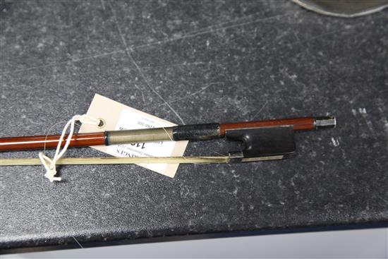 A Lupot violin bow, 60 grams